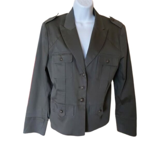 VINTAGE  Cargo Style 2-piece Suit Pantsuit Size 14 16 - Picture 2 of 8